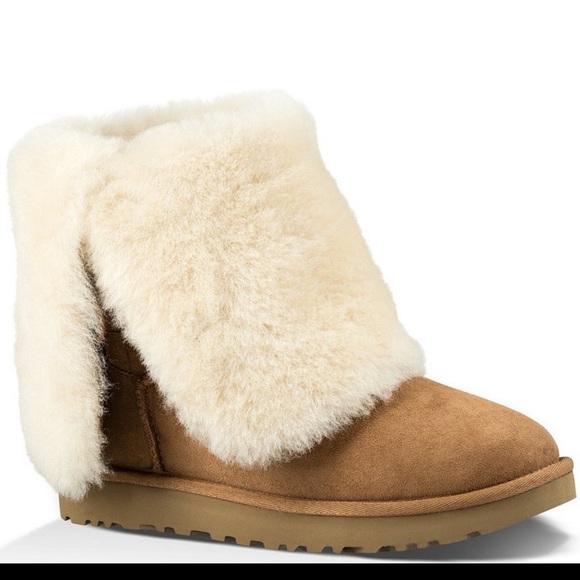 UGG Australia Bailey Suede Button Triplet II Water-Repellent Boots Size 7 - Picture 12 of 13